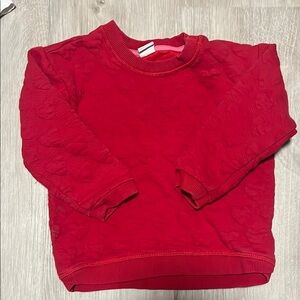 4/$30 H&M Kids Red Sweatshirt 2-3